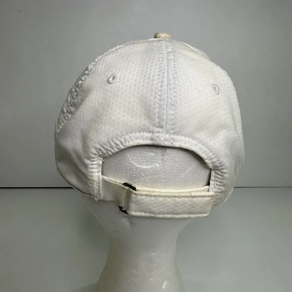 Masters Hat Cap Strap Back White One Size Lightweight Ahead USA 2021 UPF 30 READ